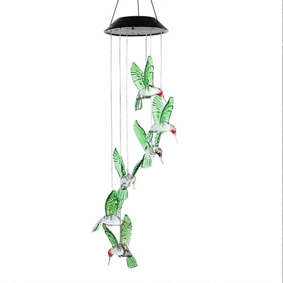 2700K সোলার হামিংবার্ড উইন্ড চাইম সোলার সেন্সর 60 lm/w