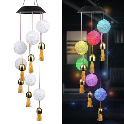 DC6V সোলার LED গার্ডেন লাইট 80lm হামিংবার্ড উইন্ড চাইম