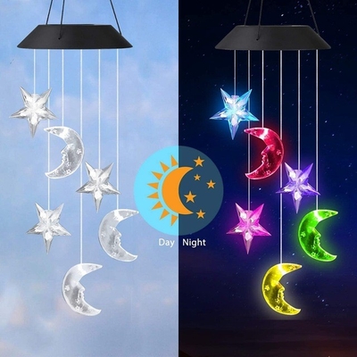 DC6V সোলার LED গার্ডেন লাইট 80lm হামিংবার্ড উইন্ড চাইম