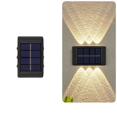 WINXU IP65 ওয়াটারপ্রুফ সোলার LED লাইট আউটডোর ল্যান্ডস্কেপ ব্যালকনি ডেকোরেটিভ ওয়াল লাইট