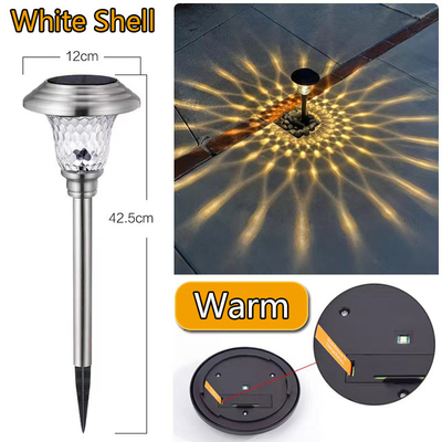 আউটডোর সোলার LED গার্ডেন লাইট মাল্টিকালার 80lm উজ্জ্বল সোলার পাথ লাইট