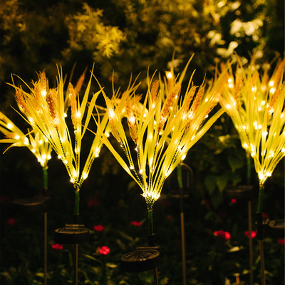 ওয়াটারপ্রুফ সোলার LED গার্ডেন লাইট আউটডোর 2700K Led Wheat Light Ra 60