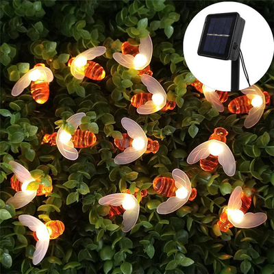 আউটডোর সোলার চালিত LED স্ট্রিং লাইটস বি সোলার ফেইরি লাইট 5M/9M