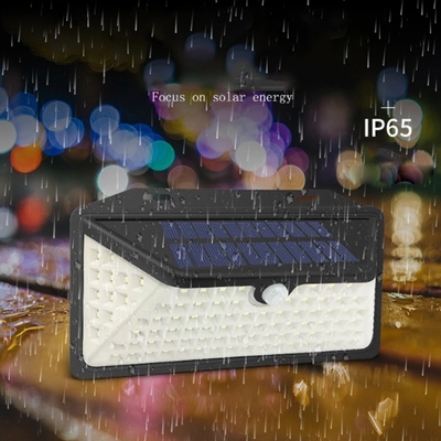 3 মোড ওয়্যারলেস সোলার চালিত মোশন সেন্সিং লাইট IP65 3500K