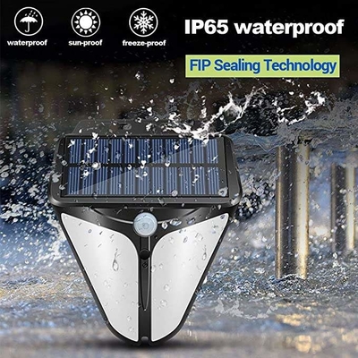গার্ডেন IP65 সোলার চালিত LED ওয়াল লাইট ইন্টেলিজেন্ট হিউম্যান বডি ইন্ডাকশন ঈগল আই লাইট 6000K