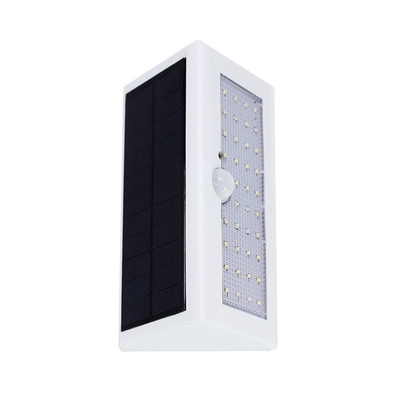 আউটডোর সৌর চালিত LED ওয়াল লাইট শীতল সাদা 4W ইনস্টল করা সহজ