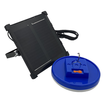 রিচার্জেবল সোলার ইমার্জেন্সি লাইট 5V/5W সোলার প্যানেল 5m কেবল ডাবল হেড