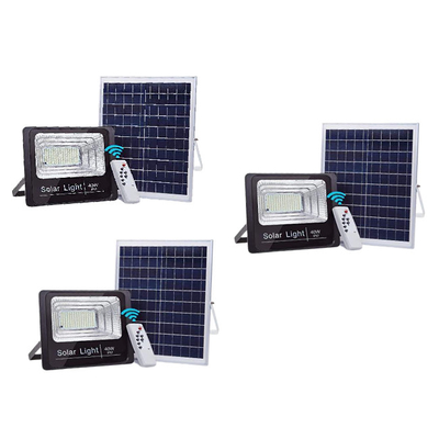 100 ওয়াট 120w কুল হোয়াইট সোলার LED ফ্লাড লাইট সোলার প্যানেলের সাথে সুপার ব্রাইট IP67