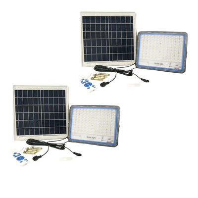 সোলার LED ফ্লাড লাইট 360LED 6500K আউটডোর ওয়াটারপ্রুফ IP67 200w