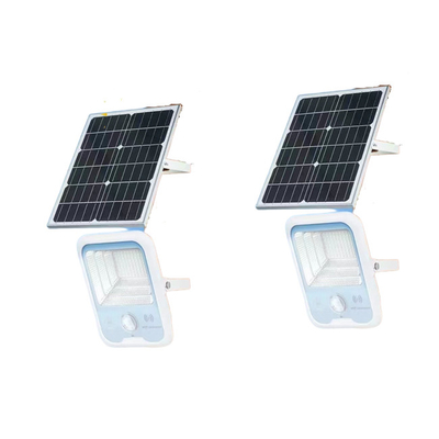 3.7V IP65 সৌর শক্তি চালিত আউটডোর ফ্লাড লাইট 8টি রিমোট সহ ফাংশন