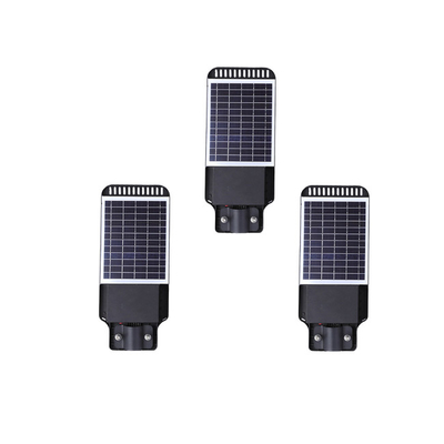 সুপার ব্রাইট সোলার চালিত স্ট্রিট লাইট IP65 50000h কাজের সময় 100lm/w