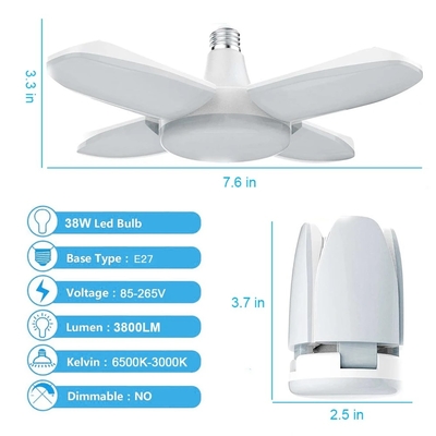 হোম লিভিং রুমের জন্য 28W LED ইন্ডাস্ট্রিয়াল বাল্ব ফোল্ডেবল টেবিল ল্যাম্প