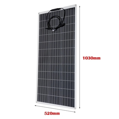 12V ব্যাটারি পোর্টেবল নমনীয় কোষের জন্য 200W সোলার প্যানেল কিট ব্যাটারি চার্জার