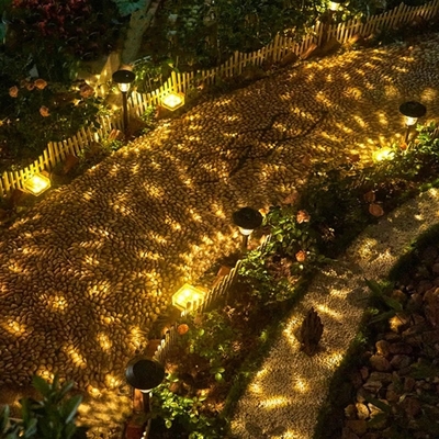 আউটডোর আঙ্গিনা পথ সৌর LED গার্ডেন লাইট আলংকারিক জলরোধী